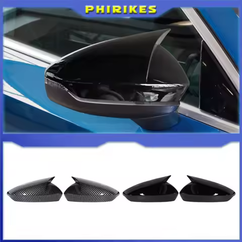 2pcs For Audi A3 S3 RS3 8Y 2021-2024 Car Rearview Mirror Covers Cap Shell Housing door side wing mir