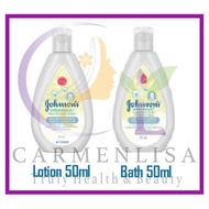 Johnson's Baby Cotton Touch Top-To-Toe Bath 50ml / Face &amp; Body Lotion 50ml