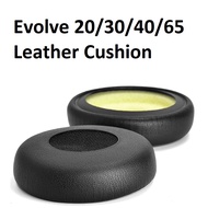 Jabra Evolve 20/30/40/65 Headset Leather Ear Cushions Earpad for replacement [Pair]
