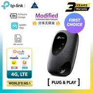TP-Link M7000 Sim Card Mobile Mifi WiFi Router 4G LTE App Support Unifi/Maxis/Digi/Celcom/Umobile Un