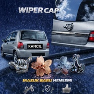 Glanz Hitman Feet Hangloose Rear Chrome Wiper Hat universal honda jazz perodua myvi kancil kenari al
