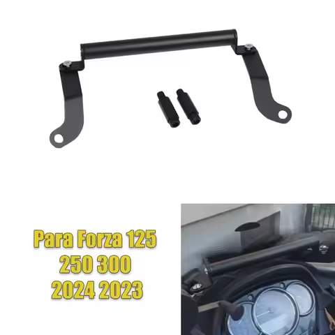 Motorcycle Phone Holder, GSP Navigation Support Bar For Honda Forza 125 250 300 Forza 350 Forza350 F