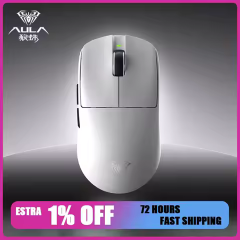Aula X9 Ultra Gaming Mouse PAW3950 Three-mode Wireless PAW3395 Lightweight Esports Ergonomic Mouse P