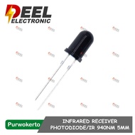 IR LED INFRARED RECEIVER 5MM 940NM PHOTODIODE RECEIVER RECEIVER