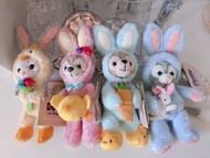 香港 迪士尼 獨家 Easter Duffy Shelliemay gelatoni stellalou  鎖匙扣