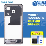 Middle LCD Frame Housing Body Compatible For INFINIX HOT 40I X6528B