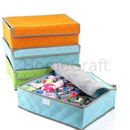 16/24 grid underwear storage box multifunctional non-woven storage box