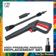 Replacement Bossman BPC18 &amp; Bocsh Water Jet Accessories - Water Jet Gun / Rotating Turbo Nozzle / 45 Degree Turbo Nozzle