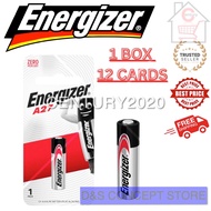 ENERGIZER A27 Battery Alkaline 12V BP1 A27 Batteries 12cards per box