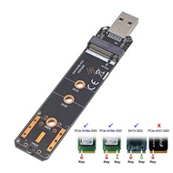 ถึง USB การ์ดขยาย3.1 M.2 NVME PCIe NGFF SATA Dual Protocol อะแดปเตอร์ SSD M2สำหรับ2230 2242 2260 228