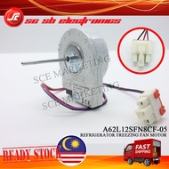 (DC REF FAN MOTOR) REFRIGERATOR FAN MOTOR DC CURRENT A62L12SFN8CF-05 ( A62L12SFN8CF 05 ) DC 13.4V A6