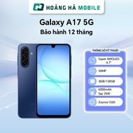 Điện thoại di động Samsung Galaxy A17 5G 8GB/128GB - Chính hãng (Nguyên Seal Chưa Active)