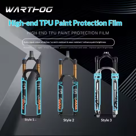Mountain bike fork film transparent for Fox 32 34 36 38 40 for pike lyrik zeb boxxer Invisible prote
