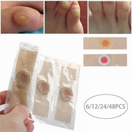 【Hot Sale】6/48Pcs Foot Remover Pads Plantar Wart Thorn Plaster Patches Callus Removal