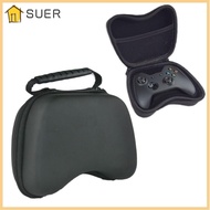 SUER for PS5 Gamepad , PU Zipper Game Controller Protective Cover, High Quality Dustproof Handle Hard Shockproof Pouch for PlayStation 5