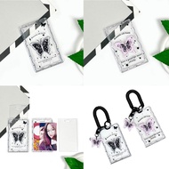 SA Card Holder Protector Sleeve Plastic Card Sleeve Clear Badge Holder Card Holder Standard Card Sle