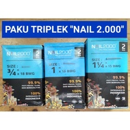 PLYWOOD NAILS @2KG LENGTH 2CM 2.5CM 3CM NAIL 2000