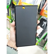 SILICONE AND ANTI-SCRATCH HYDROGEL sony Z ULTRA / C6802 / C6806 / C6833 / XL39H SOFT CASE BLACK RUBB