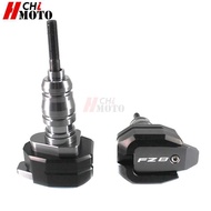 Anazo Store สำหรับ Yamaha FZ1 FZ1N FZ6 FZ8 FZ8N CNC ดัดแปลงยางกันชนลูกตก