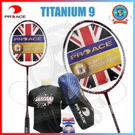 Original Pro Ace Titanium 9 Complete Badminton Bonus Racket