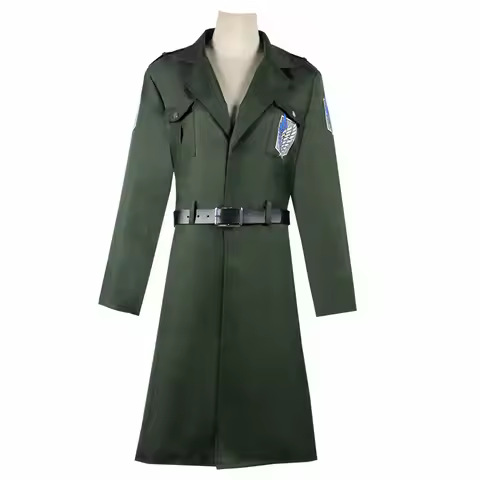 Anime Attack Titan Role Playing Costume Green Cloak Investigation Team Full Set Role Playing Allen A