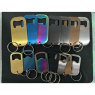 New!!!! Stainless Steel Bottle Opener Engraved With Text Available In 7 Colors 2 Sizes.