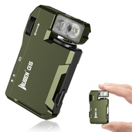 WUBEN G5ไฟฉาย EDC แบบชาร์จไฟได้ไฟฉายจิ๋วแหล่งกำเนิดไฟสองดวงที่มีไฟ RGB 400ลูเมน