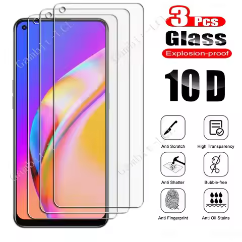 3PCS For OPPO A55 4G A56 5G A74 A93 A93s A94 A95 F19 Pro Plus F19s Find X3 Lite K9 Tempered Glass Pr