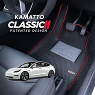 Kamatto Classic Tesla Model 3 2017 - 2022 Car Floor Mat and Carpet