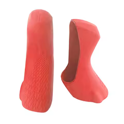 Silicone Road Bike Shift Lever Cover Hood for SHIMANO R7000/R8000 (Red)