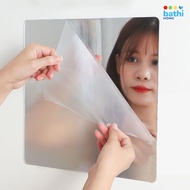 Shatterproof Square Wall Mirror Sticker Paste DIY Home Decoration