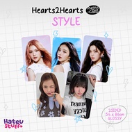 Hearts2Hearts Unofficial Photocard Style + Selca