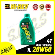 HI-REV Black Oil 4T 2T Fully Synthetic 10W40 20W50 15W50 Scooter Engine Oil for F150/800/S645/735/S1