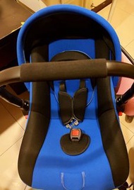提籃式汽車兒安全座椅（幾乎全新僅用手提帶小寶寶打疫苗）