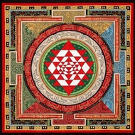 三摩耶曼陀羅唐卡 — 透過神聖幾何顯化豐盛