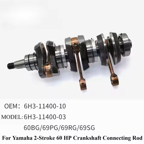 Outboard Engine Crankshaft Connecting Rod for Yamaha Parsun 2 Stroke 60 HP Universal Repair Parts 6H