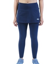Celana Olahraga Wanita OPELON Legging Rok - Navy - L