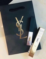 現貨‼️ YSL 奢華緞面柔霧唇膏小銀條#112