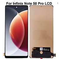 6.78 "Incell หน้าจอ LCD สำหรับ Infinix Note 50 Pro ชิ้นส่วนเซ็นเซอร์สัมผัสหน้าจอ X6855