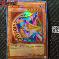 [HCM]Bài Yugioh Dark Magician Girl nữ phù thuỷ áo đen thẻ và tem bạc phản quang TẶNG Sleeves bọc bài