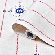 Ship Line Wallpaper 8m to 9m x 45cm