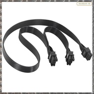 [L W H Y] PSU VGA 8pin Male to Dual PCIe 8 (6+2) Pin Male PCIE GPU Power Cable for  G1 G2 G3 G+ G5 G