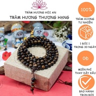 Agarwood Bracelet (7mm) 108 Vietnamese Agarwood Beads - Beads Chain - Feng Shui Bracelet - Tram Huong Hoi An