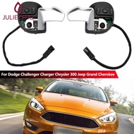 JULIEZERO  Pair Car Steering Wheel Paddle Shifter 5RQ09DX9AC 5RQ08DX9AC For Dodge Challenger Charger