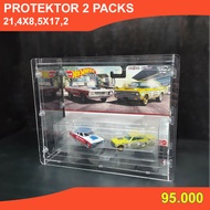 Hotwheels 2 Packs 2mm Acrylic Blister Protector