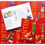 English Hardcover Story Book The Adventures of Tintin 8 Books