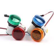 LED Headlight Indicator shows Volt & Amp ED16-22VA, volt ampere indicator