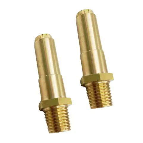 Liquefied Gas Hotel Commercial Kitchen Accessories Fryer Stove Vertical Burner Connection Nozzle 1/4