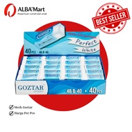Goztar 4B B-40 White Eraser Soft Non-Dirty School Stationery