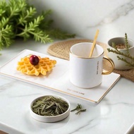 Porcelain Cup & Coaster Coffee Tea Cup Coaster Plate